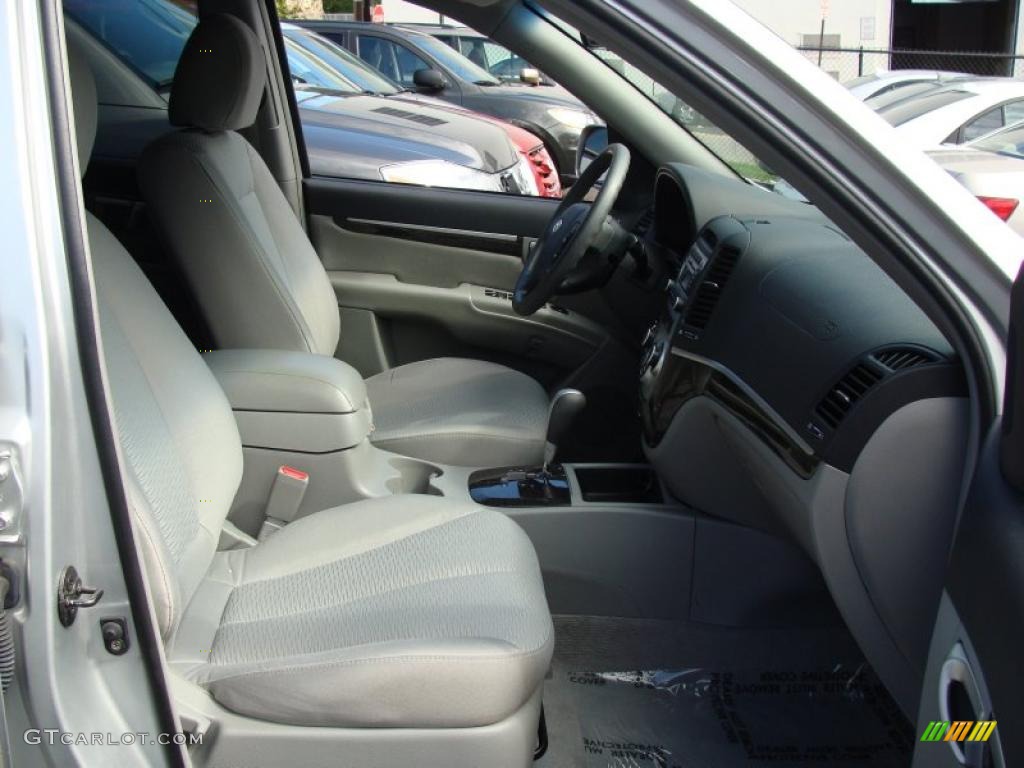 2008 Santa Fe GLS - Bright Silver / Gray photo #13