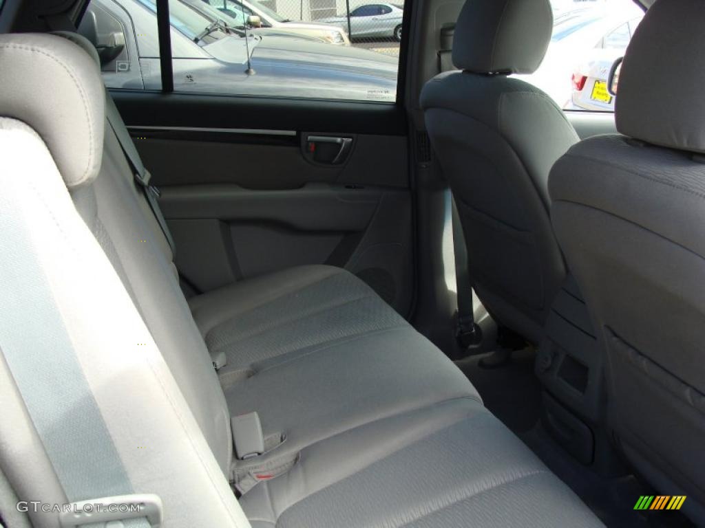 2008 Santa Fe GLS - Bright Silver / Gray photo #14