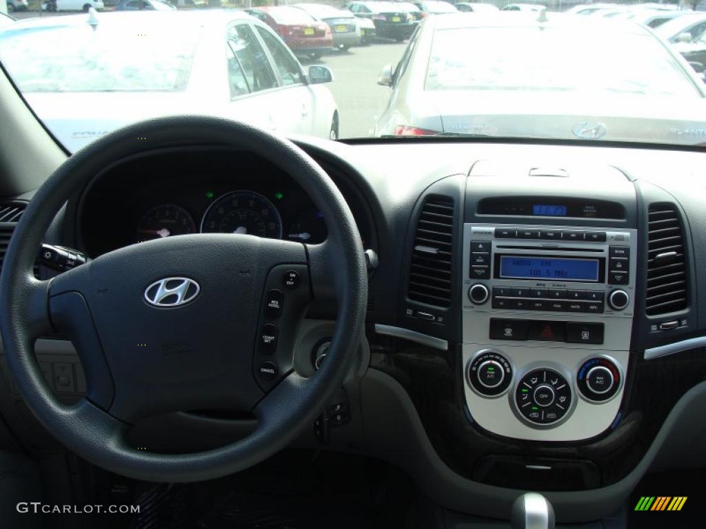 2008 Santa Fe GLS - Bright Silver / Gray photo #16