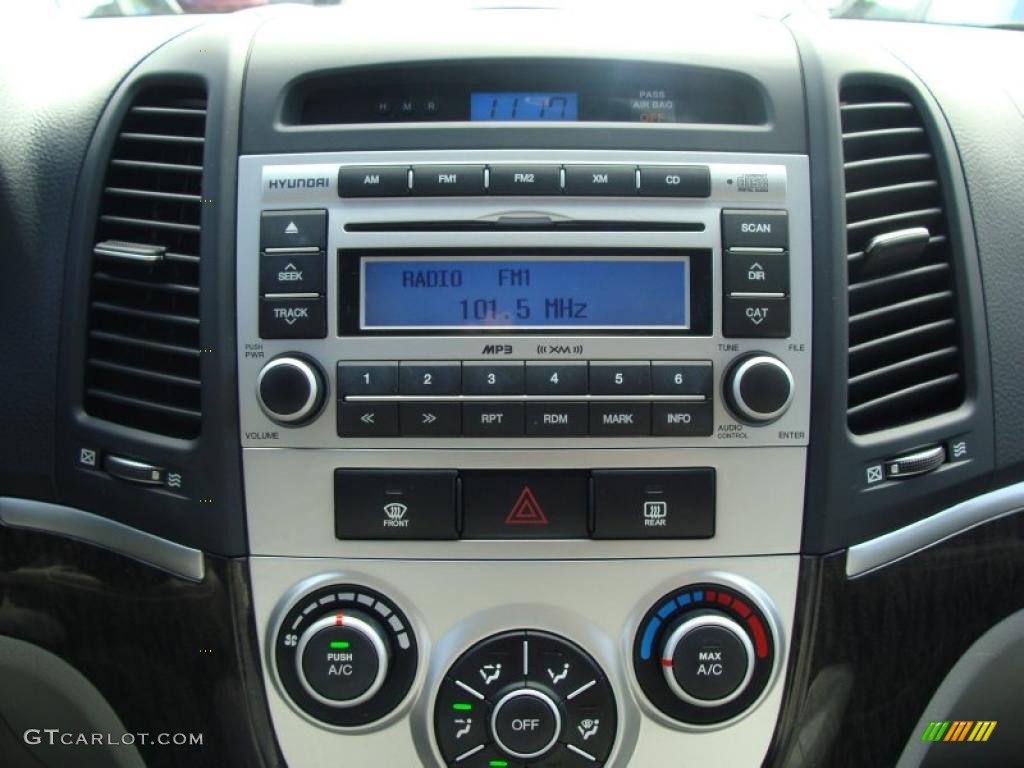 2008 Santa Fe GLS - Bright Silver / Gray photo #17