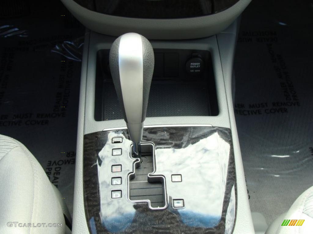 2008 Santa Fe GLS - Bright Silver / Gray photo #18