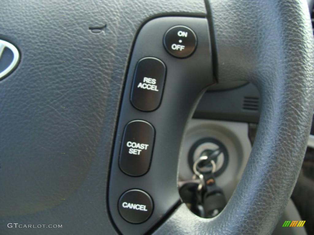 2008 Santa Fe GLS - Bright Silver / Gray photo #19