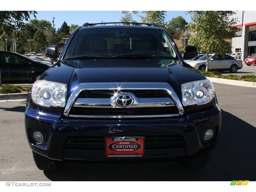 2006 4Runner SR5 4x4 - Nautical Blue Metallic / Stone Gray photo #6