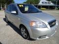 2007 Cosmic Silver Chevrolet Aveo LS Sedan  photo #14