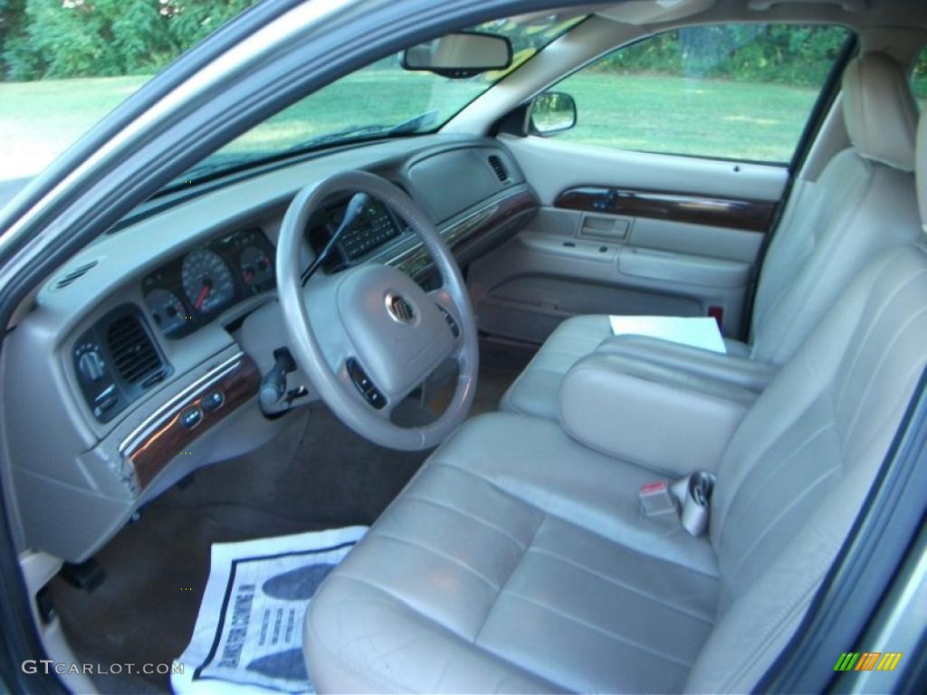 2004 Grand Marquis LS - Spruce Green Metallic / Medium Parchment photo #13
