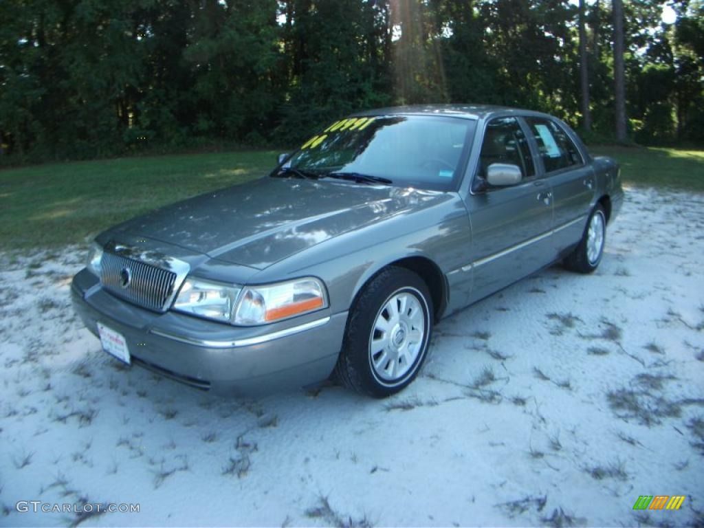 2004 Grand Marquis LS - Spruce Green Metallic / Medium Parchment photo #15
