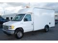 Oxford White - E Series Cutaway E350 Commercial Utility Truck Photo No. 1
