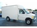 2002 Oxford White Ford E Series Cutaway E350 Commercial Utility Truck  photo #7