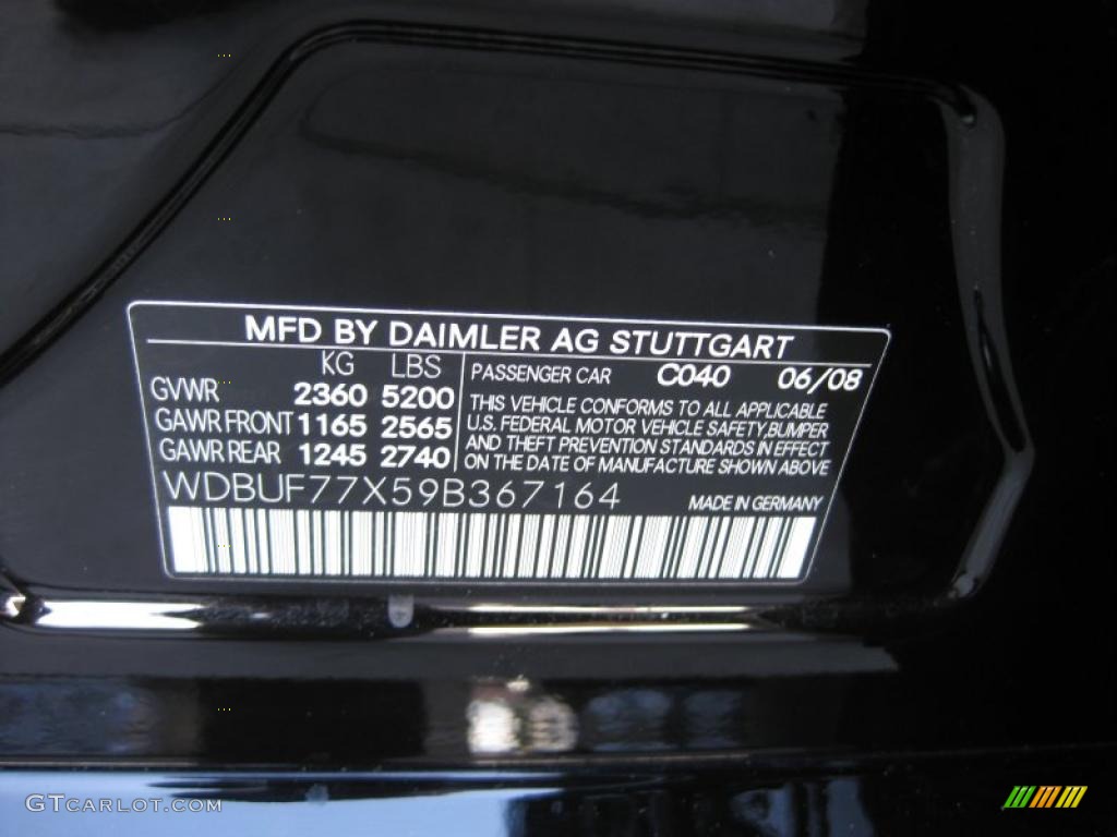 2009 E 63 AMG Sedan - Black / Black photo #27