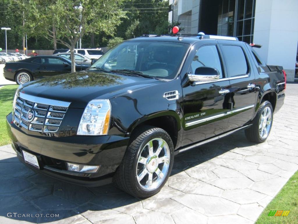 2011 Escalade EXT Premium AWD - Black Raven / Ebony/Ebony photo #1