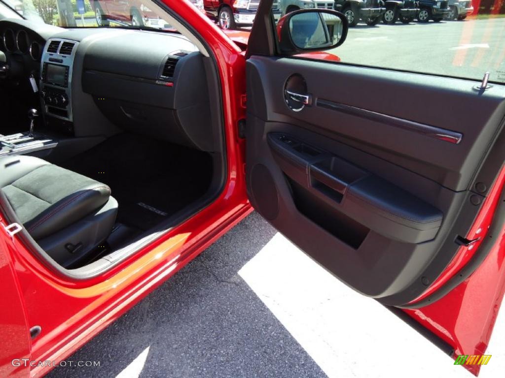 2008 Charger SRT-8 - TorRed / Dark Slate Gray photo #19