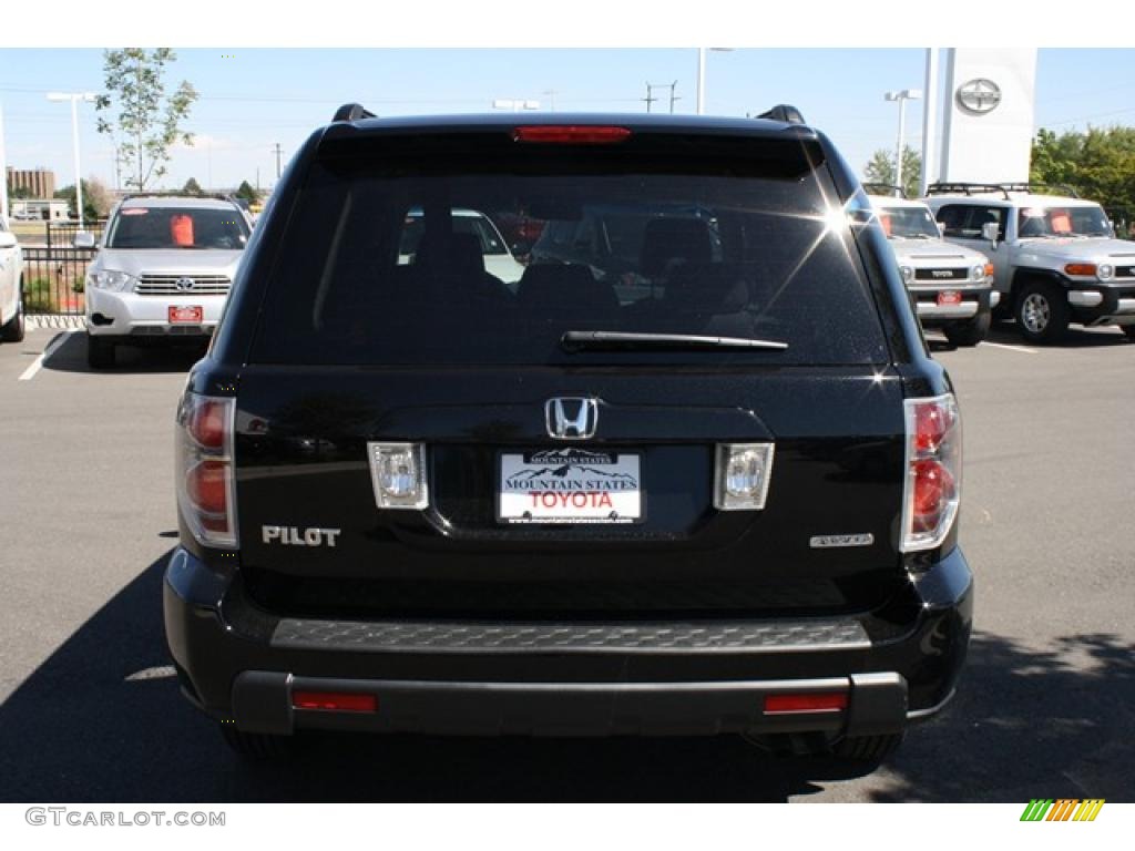 2007 Pilot EX 4WD - Formal Black / Gray photo #3