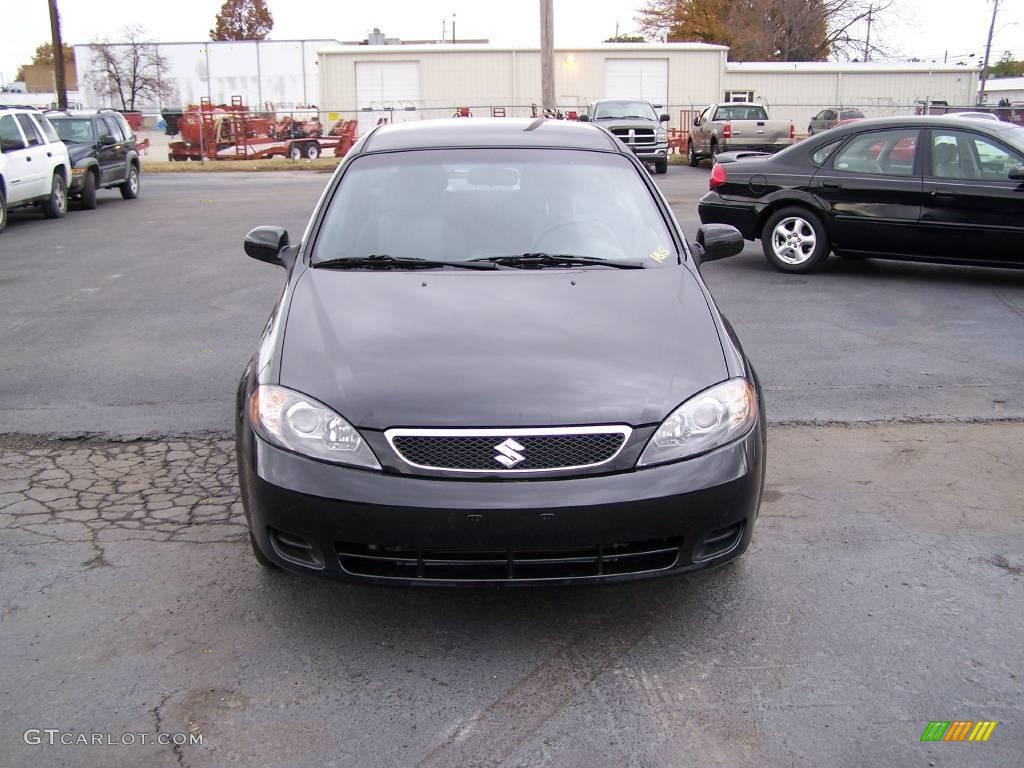 2008 Reno  - Fantasy Black Metallic / Grey photo #2