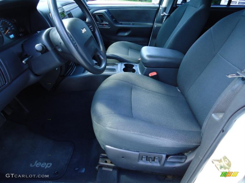 2004 Grand Cherokee Laredo - Stone White / Dark Slate Gray photo #5