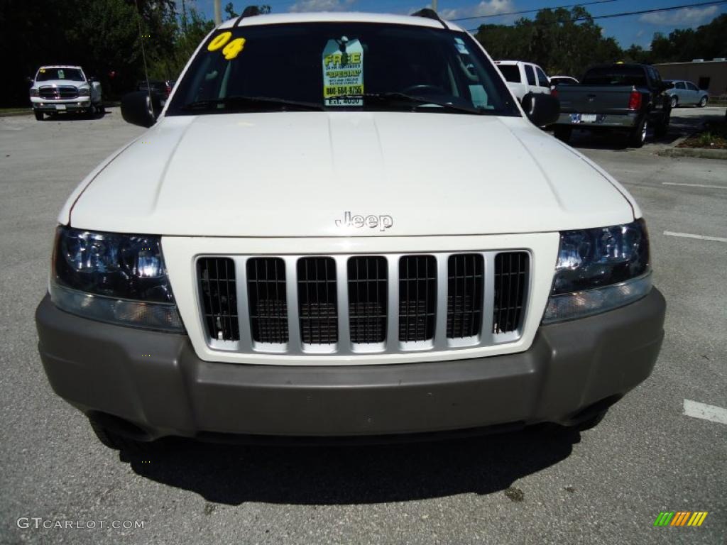 2004 Grand Cherokee Laredo - Stone White / Dark Slate Gray photo #22
