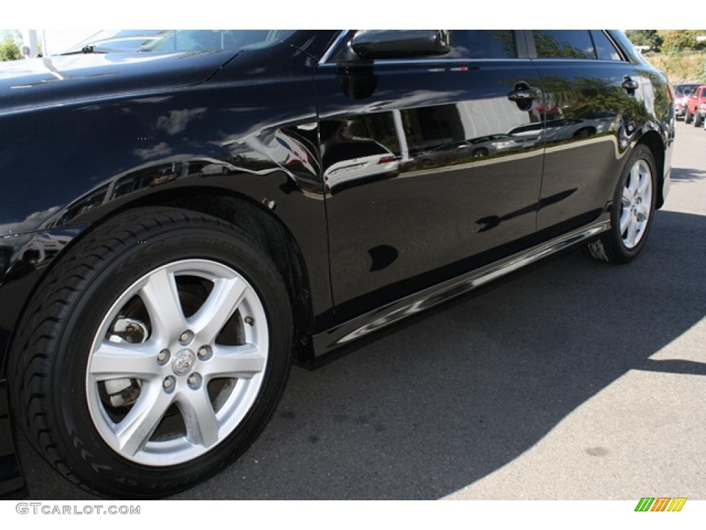 2007 Camry SE V6 - Black / Ash photo #31