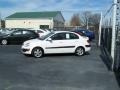 White 2007 Kia Rio SX Sedan