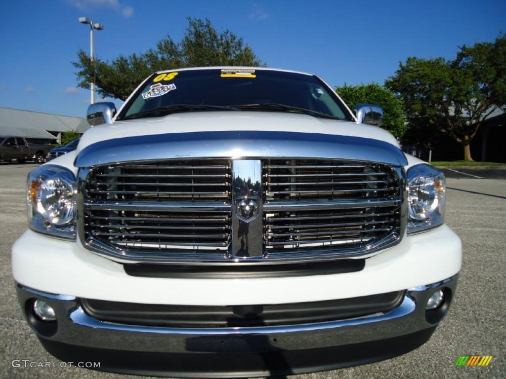 2008 Ram 1500 Lone Star Edition Quad Cab - Bright White / Medium Slate Gray photo #22