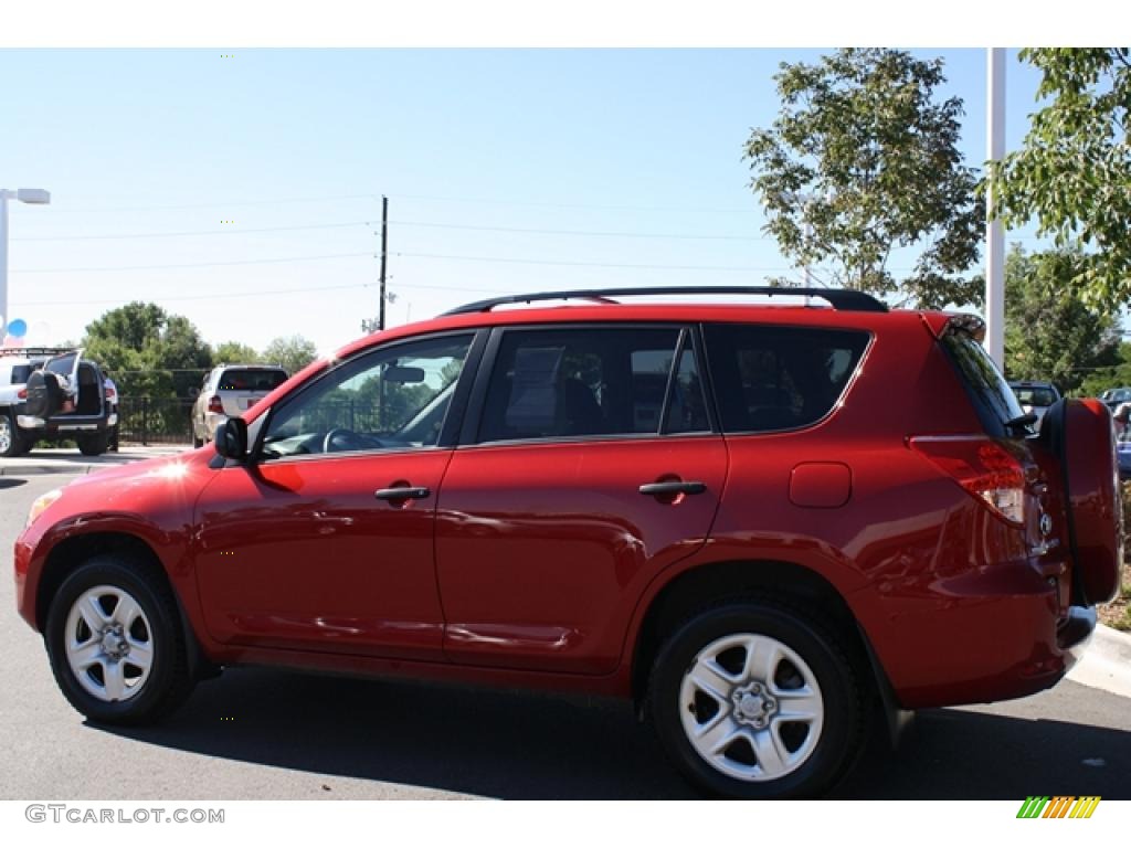2008 RAV4 4WD - Barcelona Red Pearl / Taupe photo #4