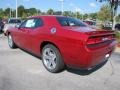 2010 Inferno Red Crystal Pearl Dodge Challenger R/T  photo #2