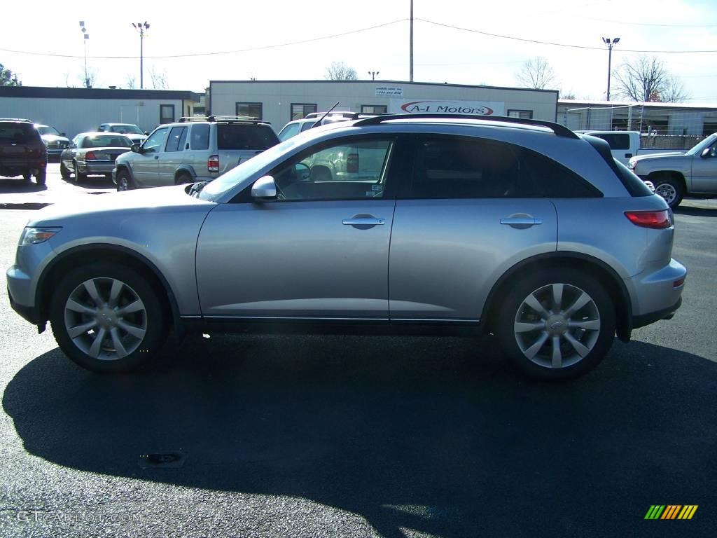 Brilliant Silver Metallic Infiniti FX