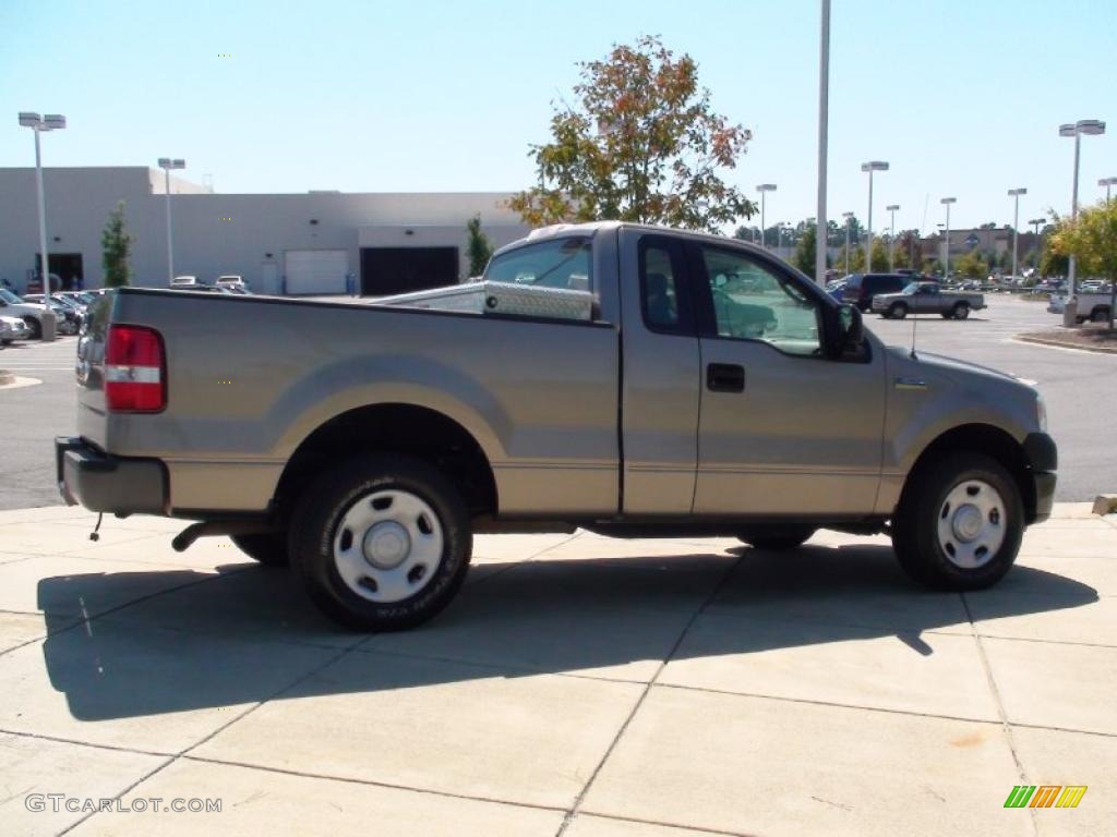 2006 F150 XL Regular Cab - Arizona Beige Metallic / Tan photo #5