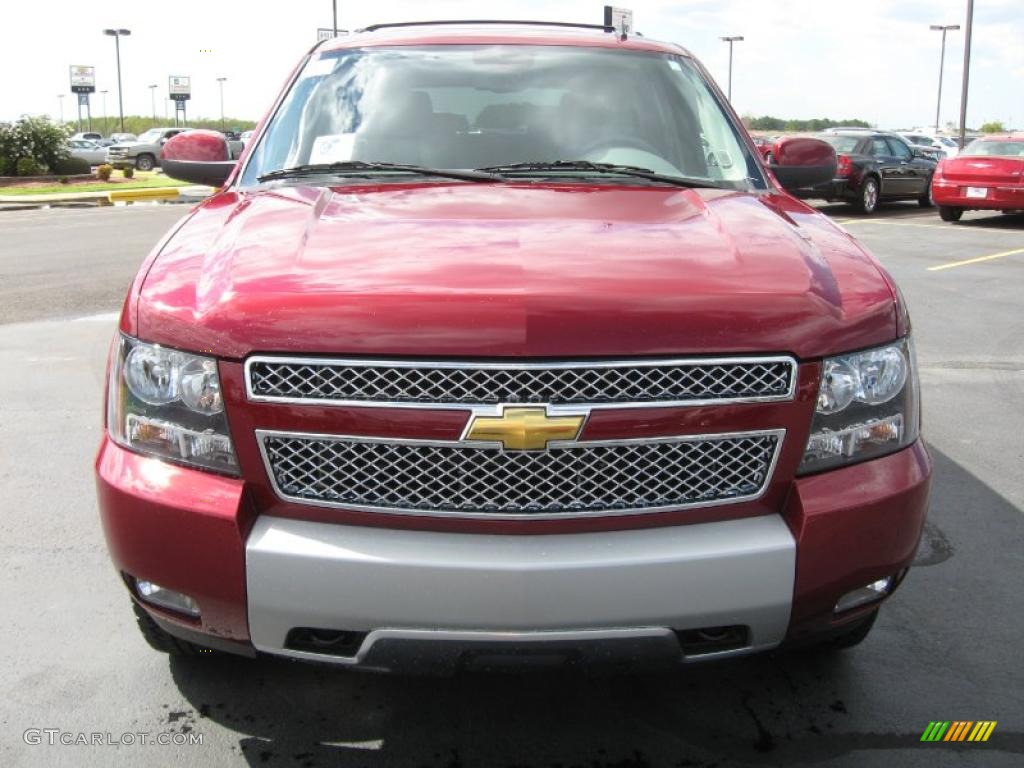 2011 Tahoe LT 4x4 - Red Jewel Tintcoat / Light Titanium/Dark Titanium photo #2