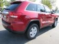 2011 Inferno Red Crystal Pearl Jeep Grand Cherokee Laredo  photo #3