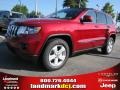 2011 Inferno Red Crystal Pearl Jeep Grand Cherokee Laredo X Package  photo #1