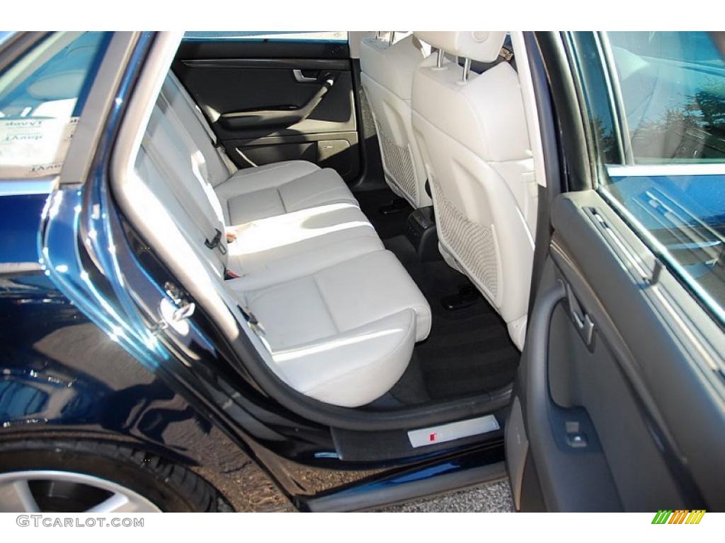 2008 S4 4.2 quattro Sedan - Deep Sea Blue Pearl Effect / Black/Silver photo #20