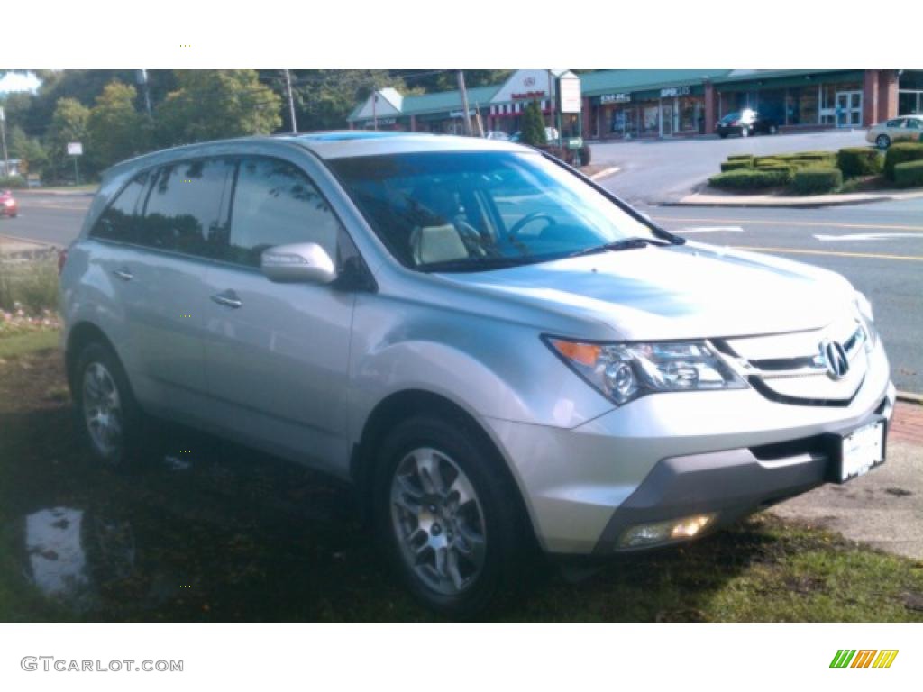 2007 MDX  - Billet Silver Metallic / Ebony photo #4