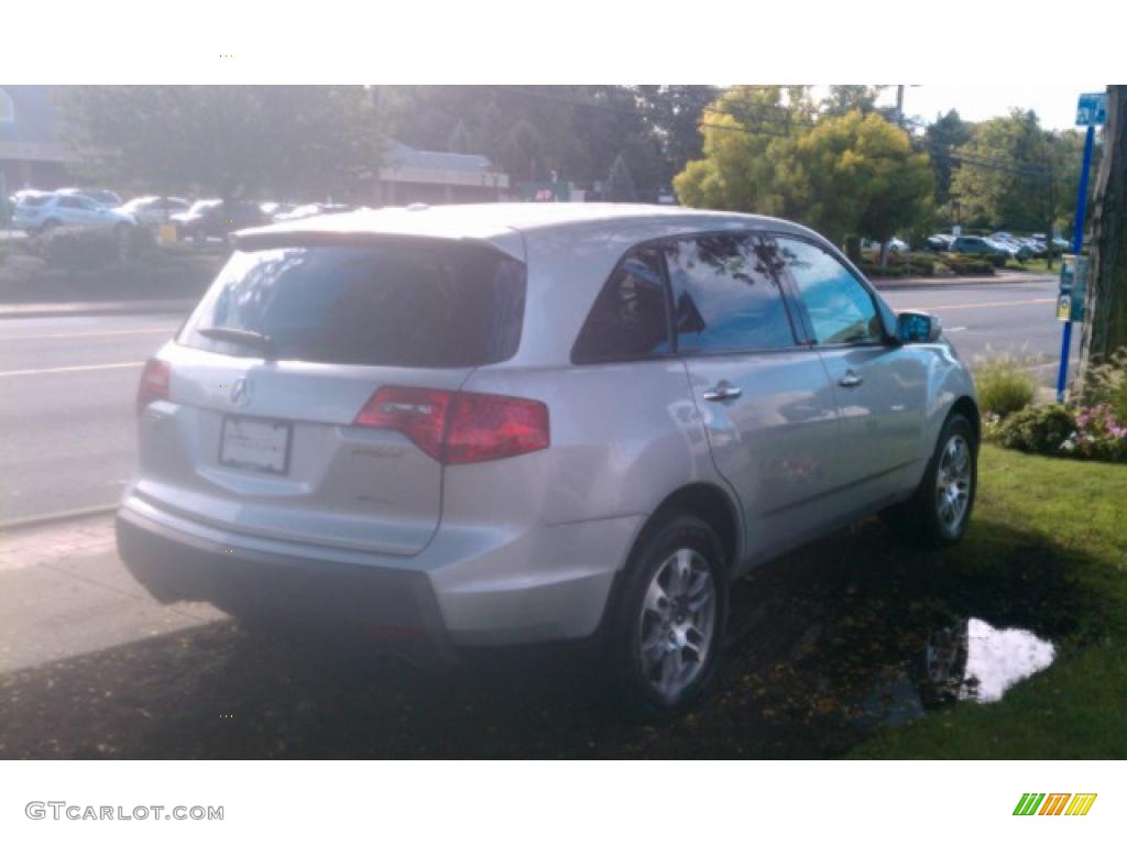 2007 MDX  - Billet Silver Metallic / Ebony photo #5