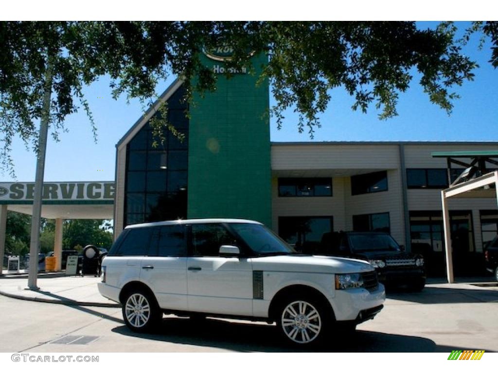 2011 Range Rover HSE - Alaska White / Jet Black/Jet Black photo #1