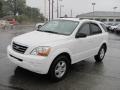 2008 Clear White Kia Sorento LX 4x4  photo #6