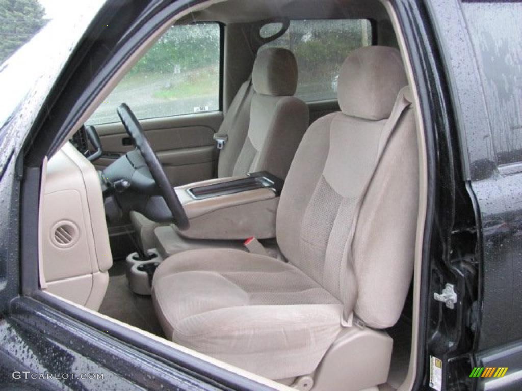 2005 Silverado 1500 Z71 Crew Cab 4x4 - Black / Tan photo #11