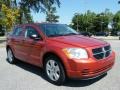 2007 Sunburst Orange Pearl Dodge Caliber SXT  photo #7