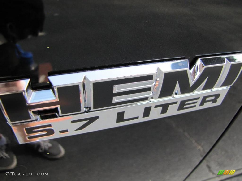 2011 Ram 1500 Sport Quad Cab - Brilliant Black Crystal Pearl / Dark Slate Gray photo #6