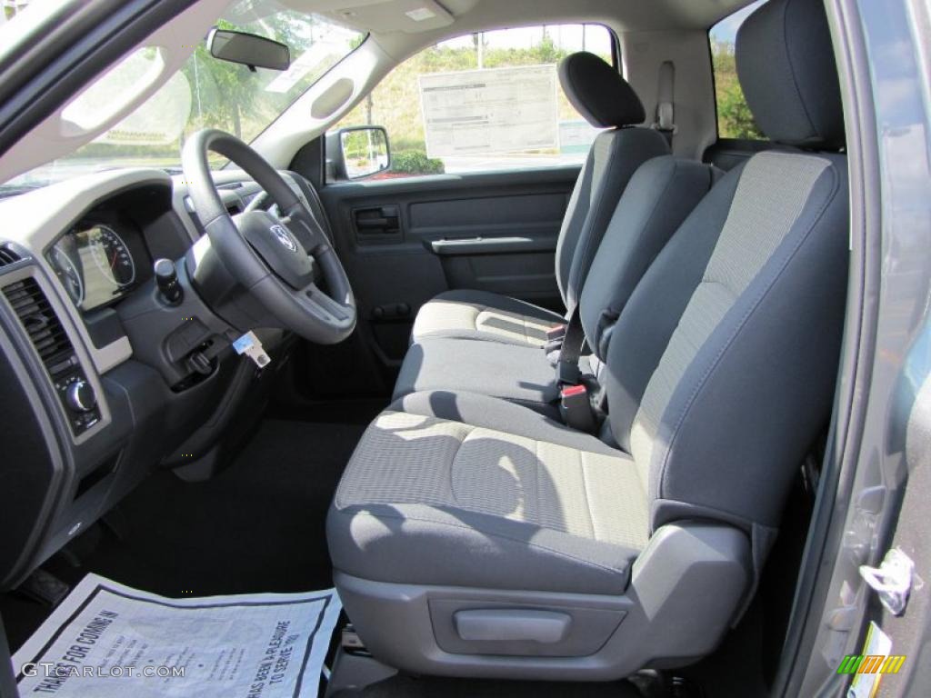 Dark Slate Gray/Medium Graystone Interior 2011 Dodge Ram 1500 ST Regular Cab Photo #37363604