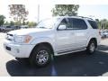 2005 Arctic Frost Pearl Toyota Sequoia Limited 4WD  photo #5
