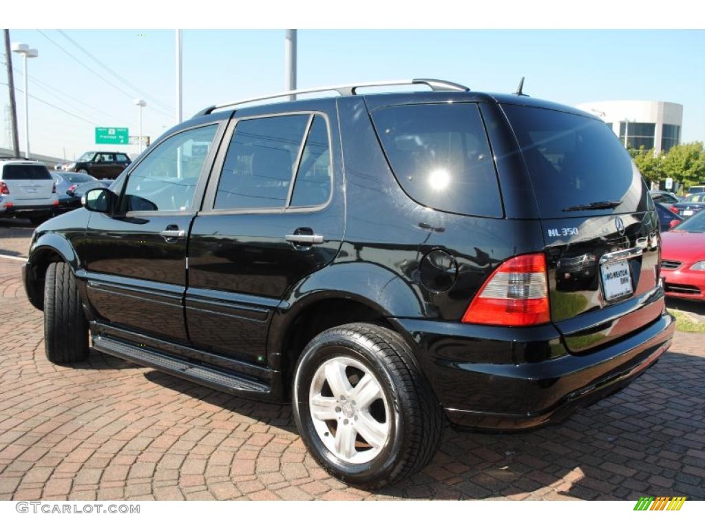 2005 ML 350 4Matic - Black / Ash photo #3