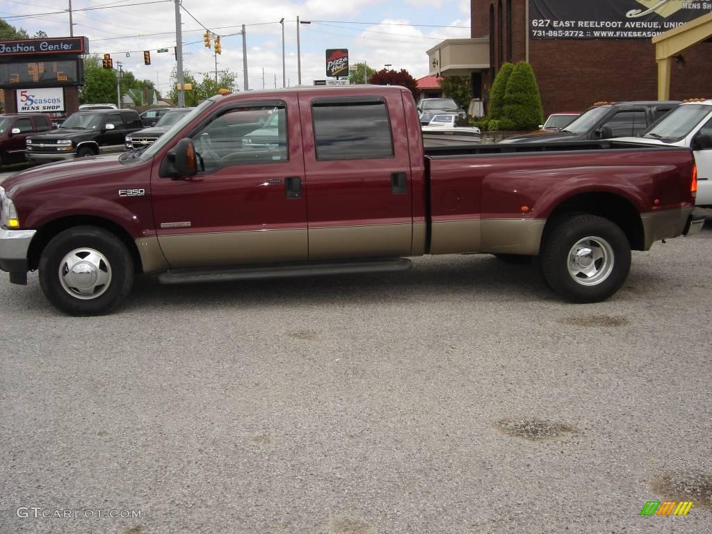 Dark Toreador Red Metallic Ford F350 Super Duty