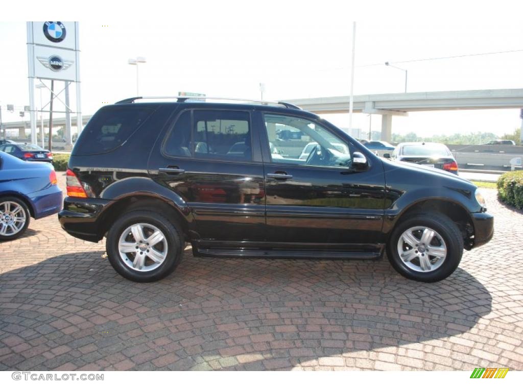 2005 ML 350 4Matic - Black / Ash photo #6