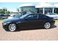 Jet Black - 6 Series 645i Coupe Photo No. 2