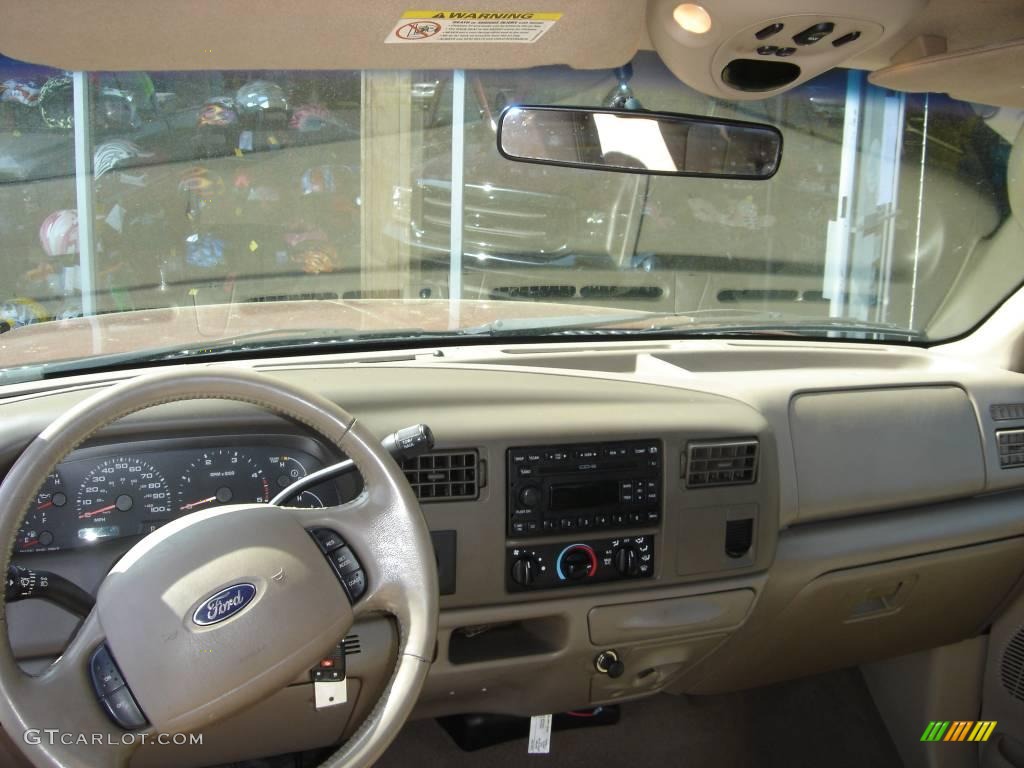 2004 F350 Super Duty Lariat Crew Cab Dually - Dark Toreador Red Metallic / Medium Parchment photo #17