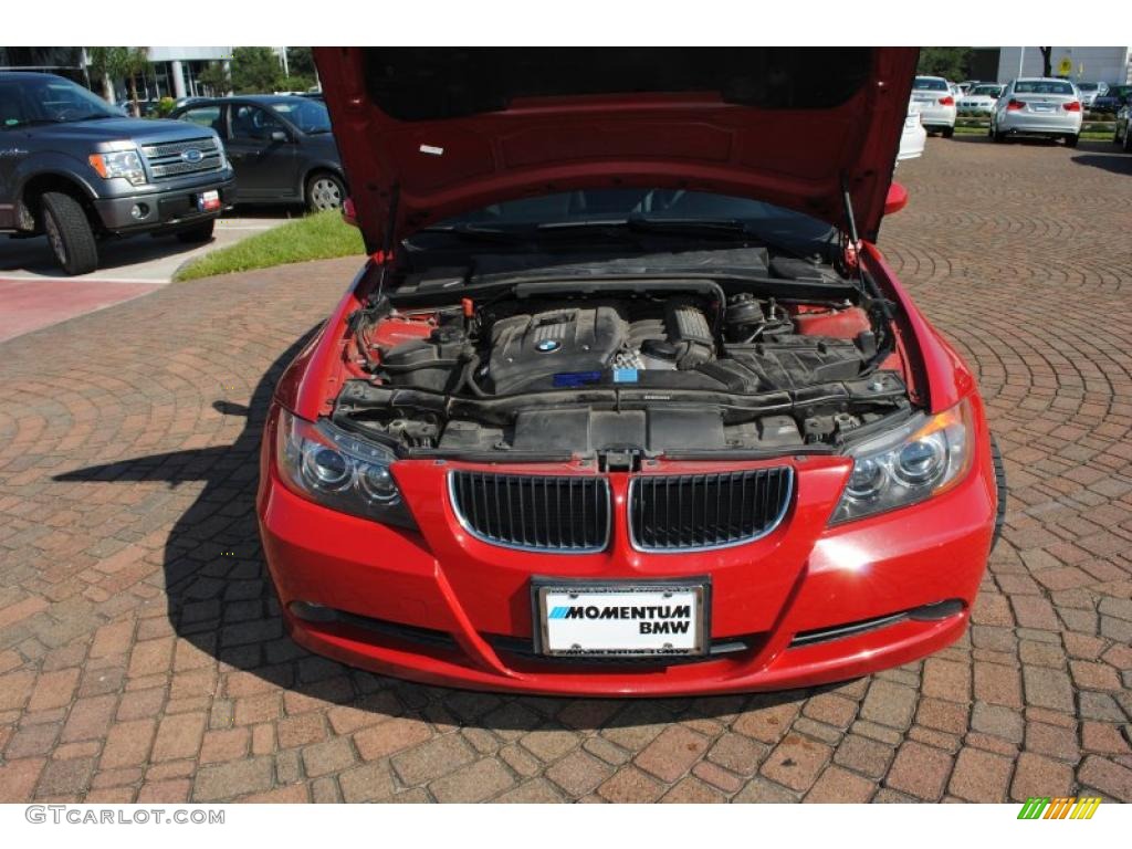 2007 3 Series 328i Sedan - Crimson Red / Black photo #19