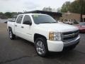 2008 Summit White Chevrolet Silverado 1500 LS Crew Cab  photo #5