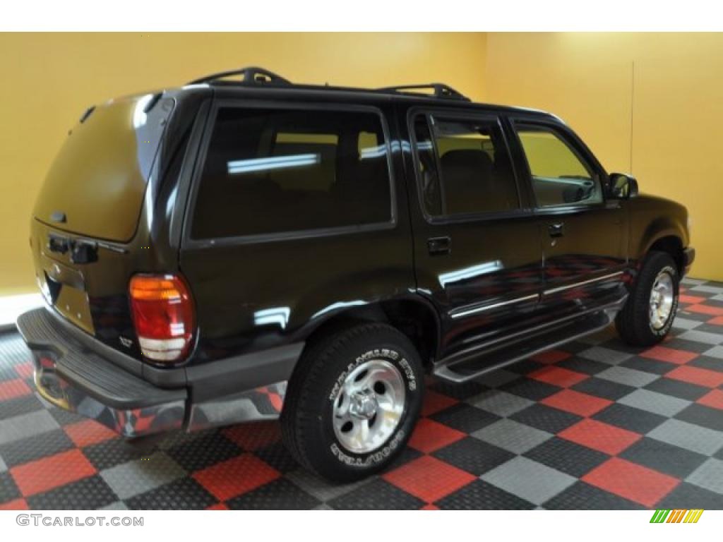 2000 Explorer XLT 4x4 - Black / Dark Graphite photo #6