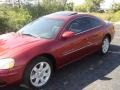 2001 Ruby Red Pearlcoat Chrysler Sebring LXi Coupe  photo #2