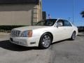 2002 White Diamond Pearl Cadillac DeVille DTS  photo #3