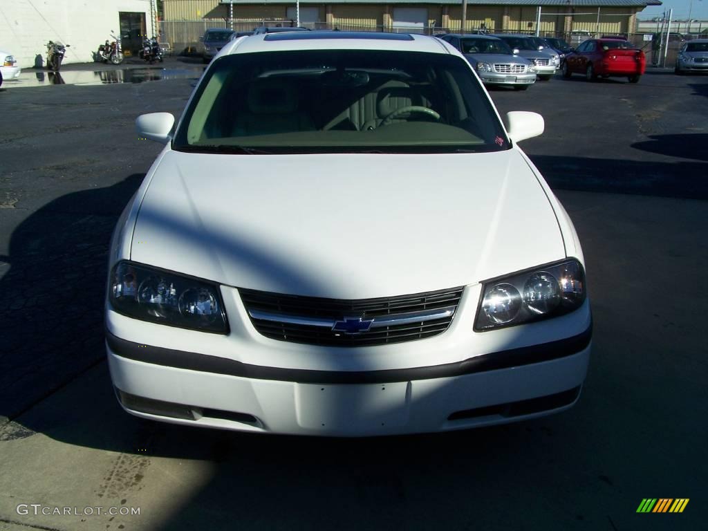 2003 Impala LS - White / Neutral Beige photo #3